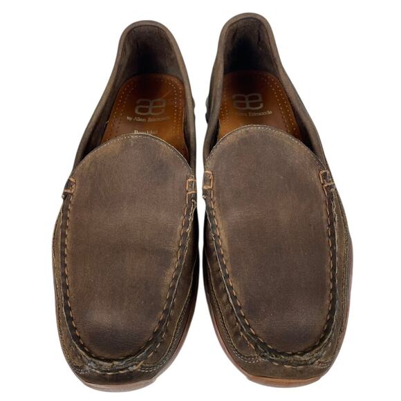 Allen Edmonds Boulder Slip On Loafers Brown Leather Men’s 9.5 D Business Casual - Picture 7 of 10